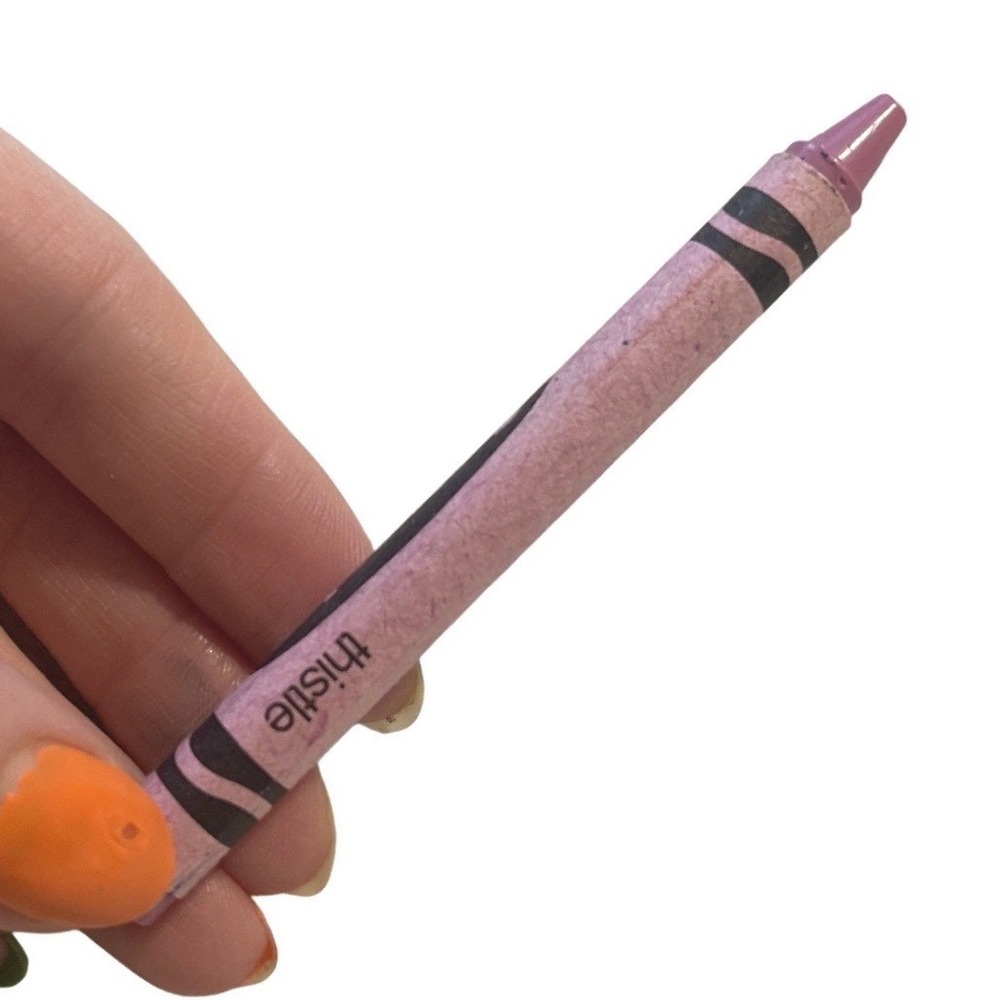 Thistle Crayola Crayon Retired USA UNUSED Vintage Binney & Smith